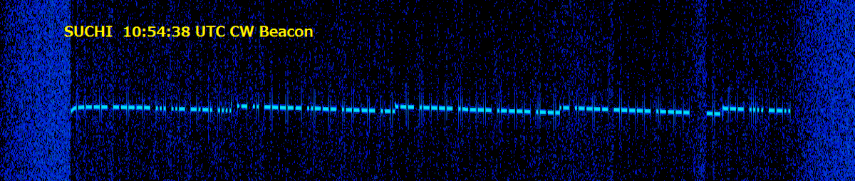 JA0CAW's tweet photo. SUCHAI 10:54:38 UTC CW Beacon over Japan #suchai @SPEL_UCHILE #cubesats https://t.co/LaNmnJDgwT