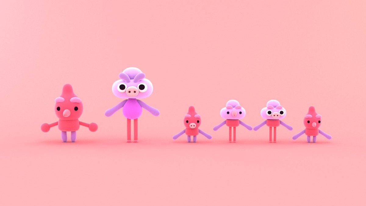 IanZell's tweet photo. Building onto my character creator so I can generate little families :) The ‘genetic code’ of the parents are randomly combined and then used to build offspring mixtures https://t.co/XoMenOwTLb