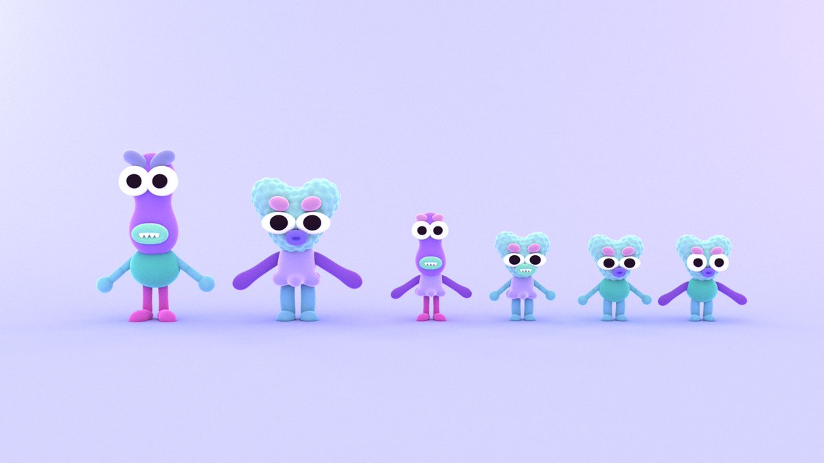 IanZell's tweet photo. Building onto my character creator so I can generate little families :) The ‘genetic code’ of the parents are randomly combined and then used to build offspring mixtures https://t.co/XoMenOwTLb