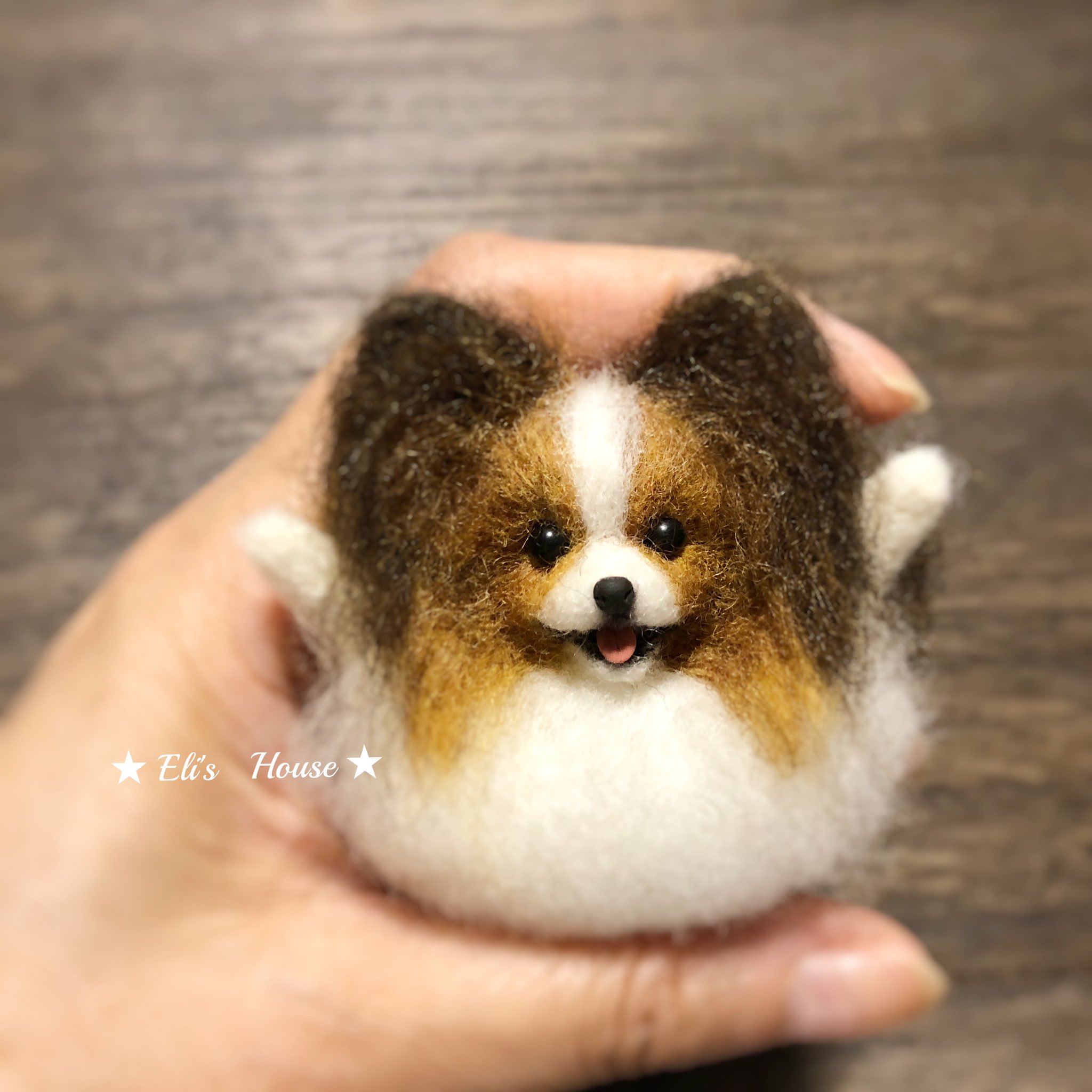 羊毛フェルト　パピヨン　チベタンスパニエル　『専用』 it-530f3084d31c5-1200.jpg