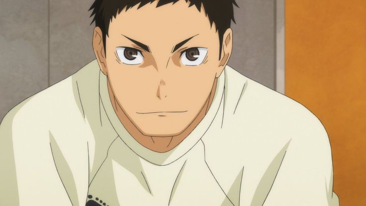 Daichi Sawamura-kaklase mong kasali sa boyscout-tropa ni iwaizumi -Laging lumilipat ng upuan sa tabi ni Sugawara-"Jollibee tayo after class?"