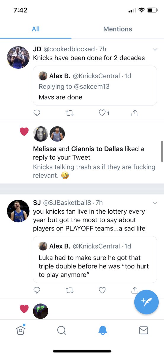 I just woke up and apparently Mavs fans spent their Saturday night trolling me about a take/tweet that everyone had that I sent out 24 hours earlier....the entire city of Dallas is obsessed with me....