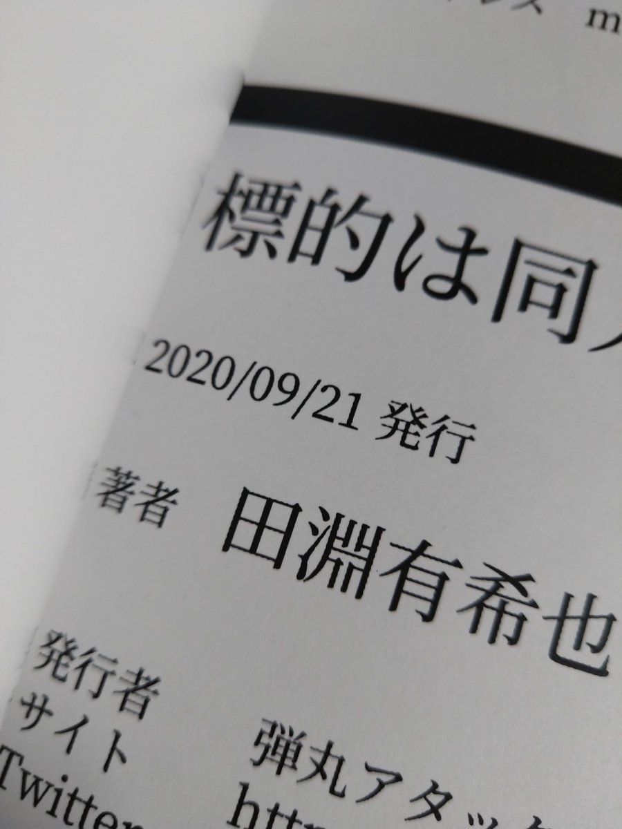 物はもうあるんですけど、発行日をコミティア133だった日にしたので、まだ通販できないんです。エアコミティア133で宣言しまくるぞ。 