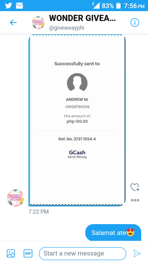 Andrewmontero2's tweet image. Salamat ate sa gcash😍
@RoanneBeltran