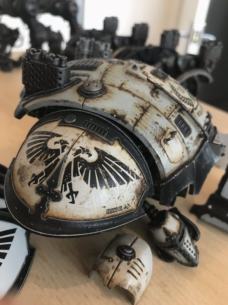 Twoeggs79's tweet photo. Decided to keep my twitter account so back to the WIP shots of the Knights so far 😃 https://t.co/DMpBGq3iEH