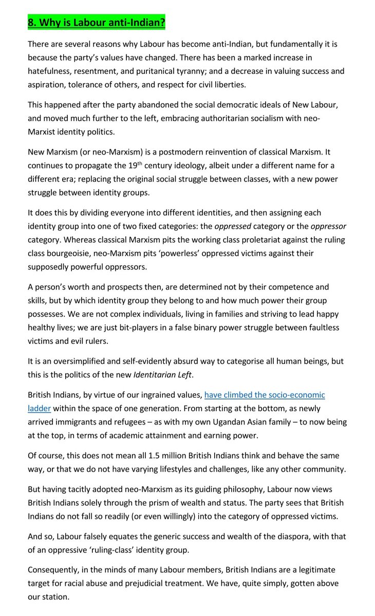 5. Clickbait over convictions6. Embracing left-wing extremism7. Crocodile tears for working people8. Why is Labour anti-Indian? https://sundipmeghani.com/2020/08/23/quitting-labour