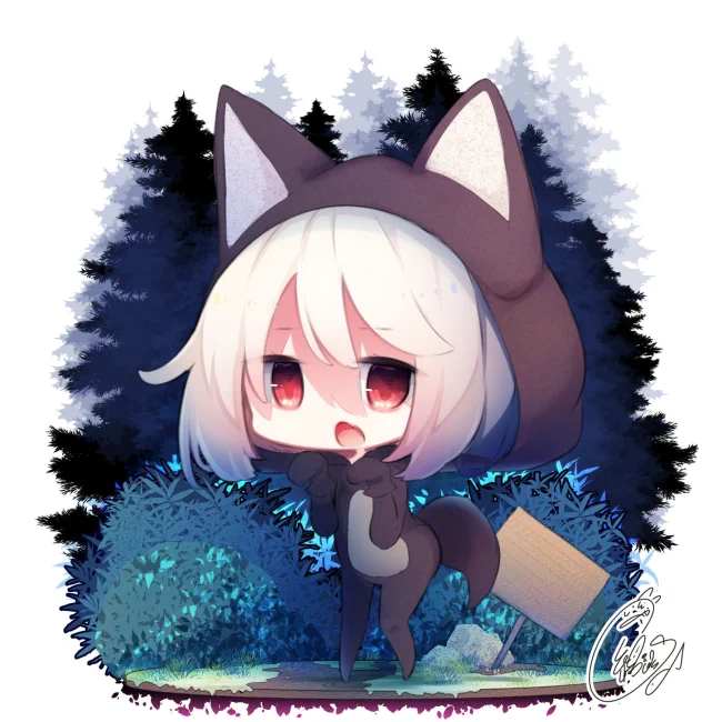 猛獣注意「がおー」 