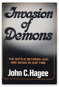 3)..increases in the divorce rate and the rise of the LGBTQ movement, and growing secularism generally. These ideas were based on another paradigm expounded in a 1973 John Hagee book, "Invasion of Demons: The Battle Between God and Satan in Our Time"