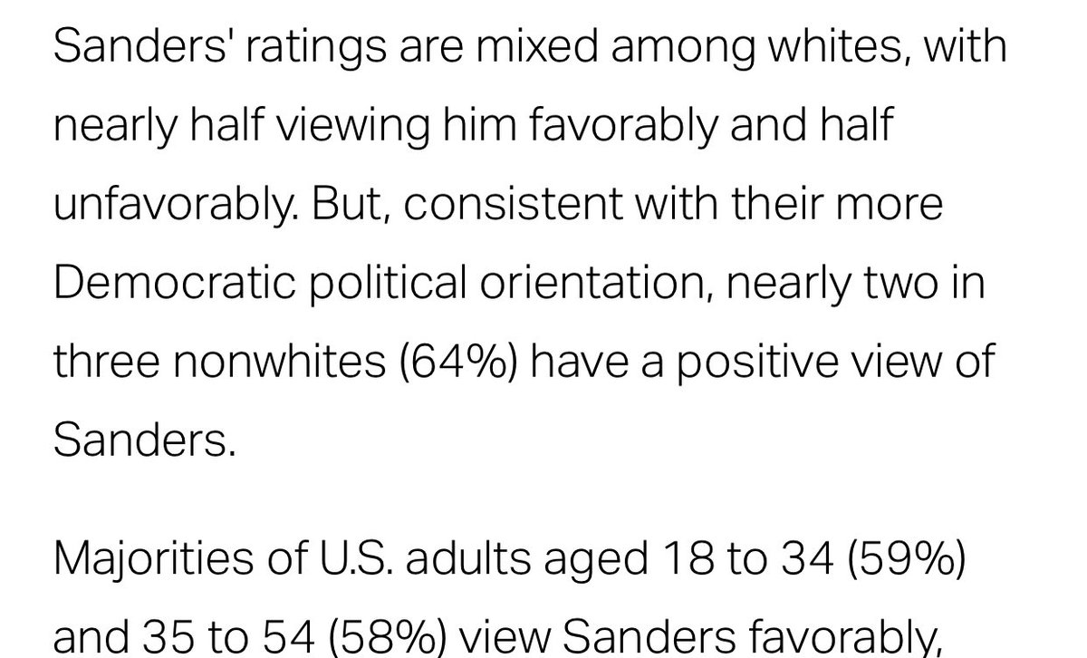 Bernie Sanders supporters would drop polls into my mentions- as if they dropped a mic.And I would wonder if they were blind.