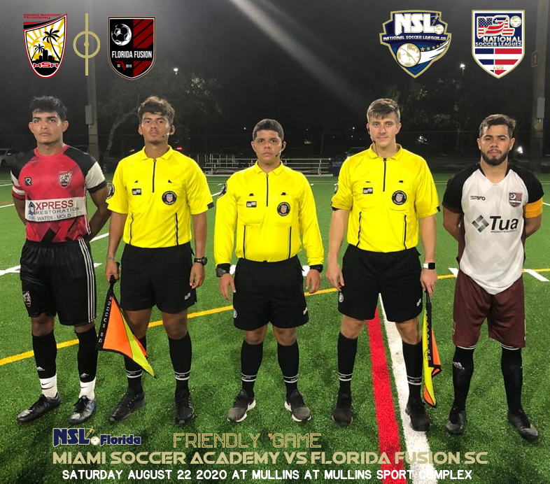 national_soccer's tweet photo. NSL NEWS
National Soccer League US
HIGHLIGHTS
FRIENDLY GAME
Saturday Soccer
NSL 2020-2021 Season
NSL Premier Div
NSL Florida Conf
Sat Aug 22 2020

MIAMI SOCCER ACADEMY VS. FLORIDA FUSION SC (UPSL)

@NSLSoccerLeague
@NSLPremier
@NSLFlorida
@nsl_fl
@Miamisocceracad
@floridafusionsc https://t.co/qH1w6m9pQt
