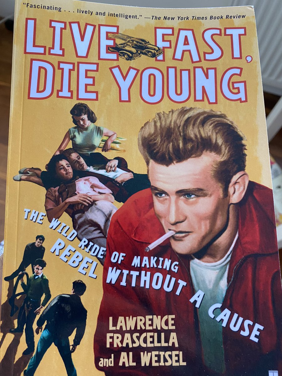 Been on a bit of a James Dean reading kick lately. Next up is another reread that I’m really looking forward to revisiting.