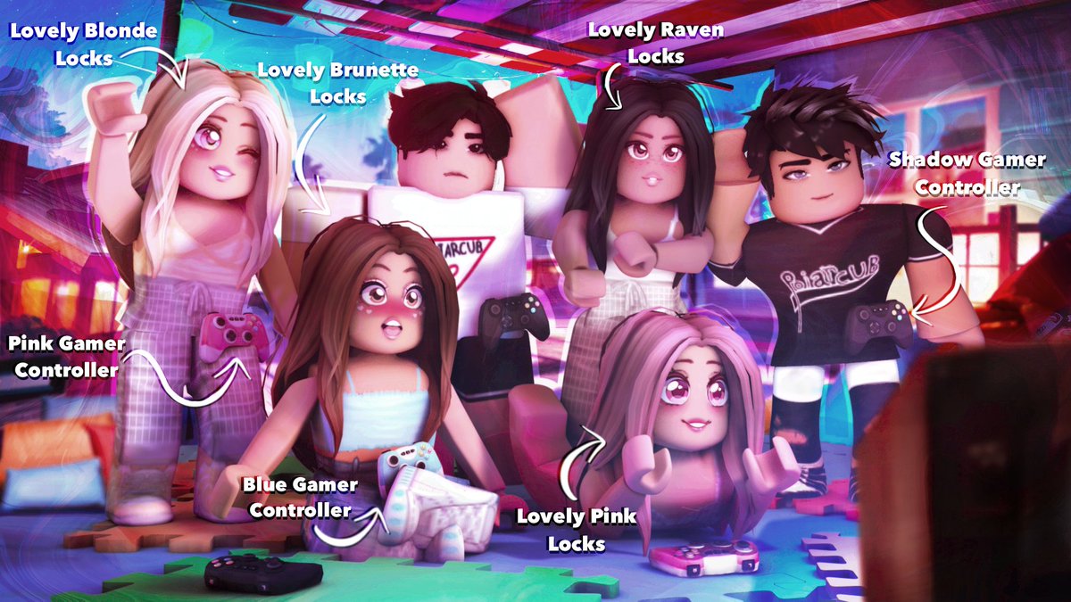 Dani On Twitter There Are Cute New Hairs And Cool Controllers On The Roblox Catalog Available Right Now Links In The Reply Roblox Robloxugc Robloxdev Https T Co Xlrqxjme5c - roblox controller right trigger not working