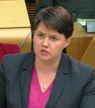 Ruth Davidson - Boulton Paul DefiantInitially seen as revolutionary and a moderniser, its opponents quickly got its number and easily flew rings around it. When attacked either circled the wagons or dived for cover and ran away. Soldiered on longer than it should have