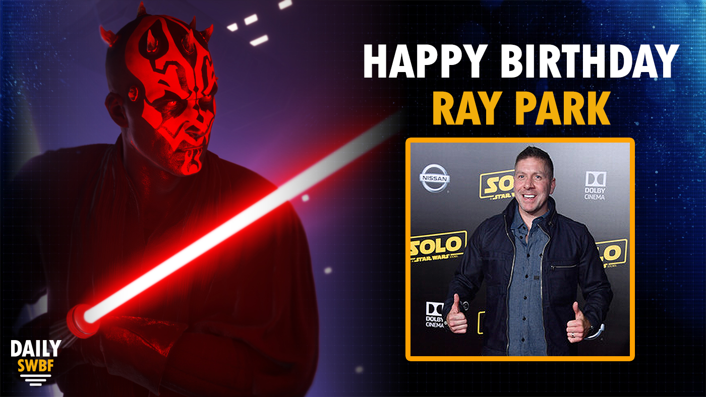 Happy birthday to the son of Dathomir, Ray Park! 