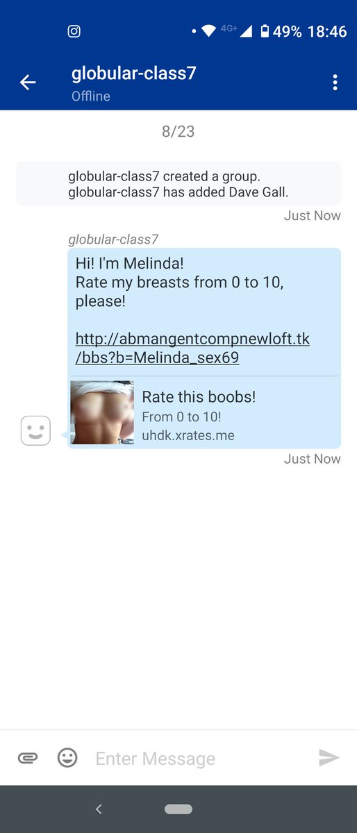 DonkeyDaveG's tweet photo. @PlayStationEU  how can I report this if I can't report it directly from the Message? https://t.co/ogT3YR1wHl