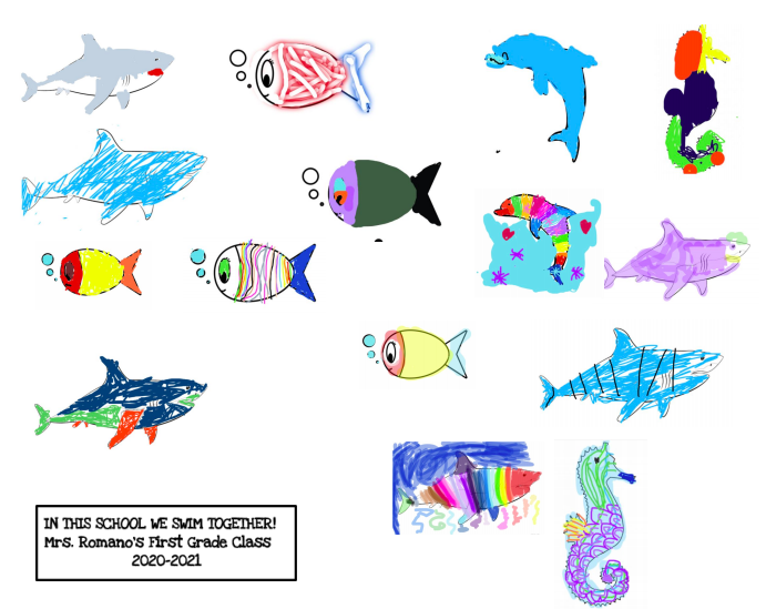 In this class we swim together! :) Can't wait to see my first graders again tomorrow! #ccsd93 #proudtobe93