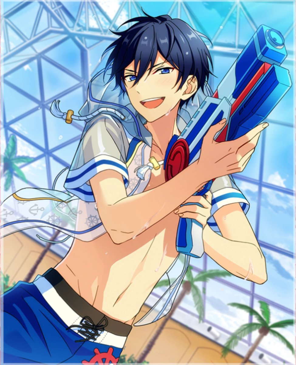 Hokuto Hidaka as: This figure with a watergun!