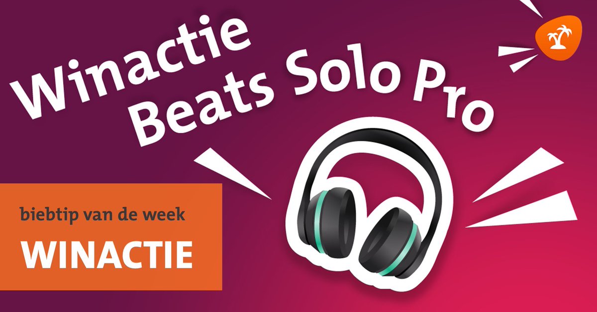 Laatste kans! Je kind kan nog t/m 31 augustus kans maken op een Beats Solo Pro-koptelefoon! Laat weten welk boek hij/zij uit de #vakantiebieb het leukste vindt. bit.ly/322xDci