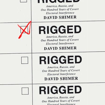 2/ “By August [2016], the US Intelligence community had reported that Russian hackers could edit actual VOTE TALLIES, according to 4 of Obama’s senior advisors.” -Rigged by  @davidashimer