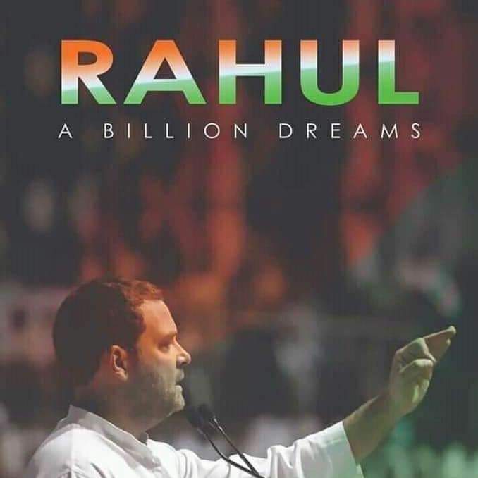 srinivasiyc's tweet image. &apos;Rahul Gandhi&apos; - A Billion Dreams

#MyLeaderRahulGandhi