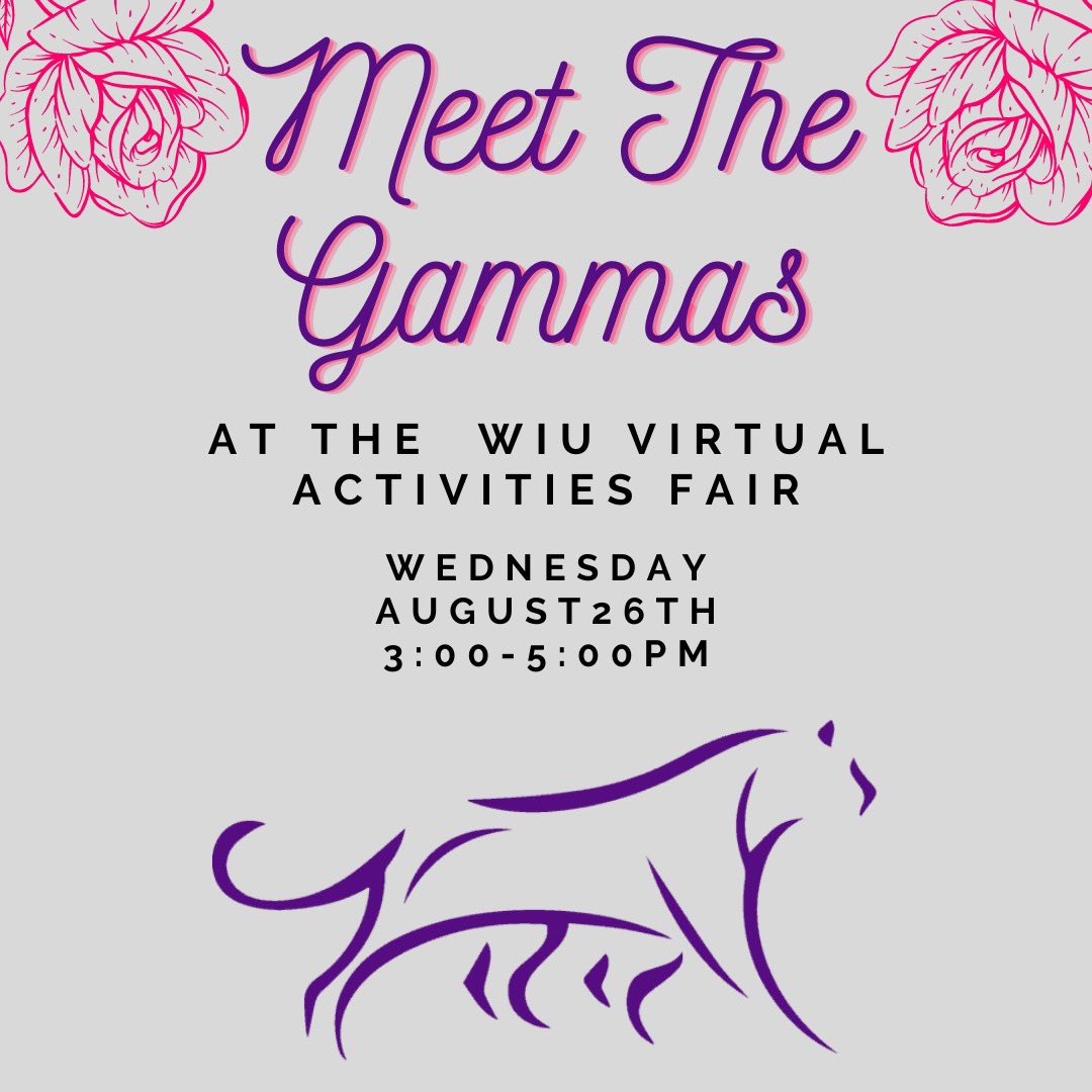 Meet your very own Temptatious Theta at the WIU Virtual Activities Fair!! We are so excited for this event and to see new faces! 💜 #wiu #wiu21 #wiu22 #wiu23 #wiu24