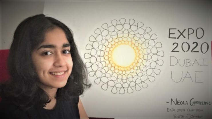 Tried my best &amp; I hope it little bit resembles Expo 2020 logo @expo2020dubai <a href="/KHDA/">KHDA | هيئة المعرفة والتنمية البشرية بدبي</a>