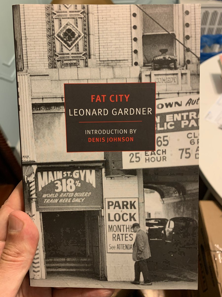 Twitter's mostly bad, but I appreciate how it's led me to discover a galaxy of folks who love this book as much as I do. The great American novel about desperation.