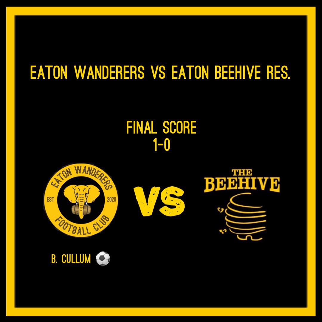 Brilliant Result today and a very solid performance from the lads. Thanks to <a href="/marcncfc10/">Marc Howard</a> and <a href="/eaton_fc/">Marlborough FC</a> Res. For the game. 👍🏽

#yellaphants