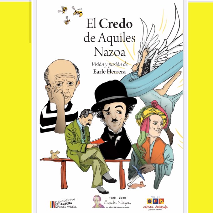 Rindamos tributo al poeta de las cosas más sencillas, adentrándonos en una de sus más grandes obras: "El Credo de Aquiles Nazoa". 

Descarga esta nueva edición, complementada con valiosos aportes de Earle Herrera. 

Link 🔗: cenal.gob.ve/?ddownload=9046

#26Ago