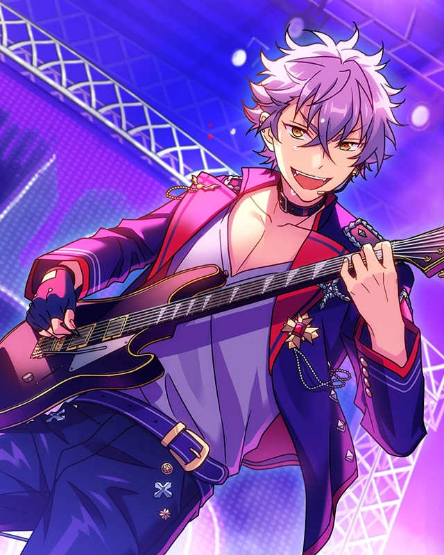 Koga Oogami as: This action figure with a guitar!