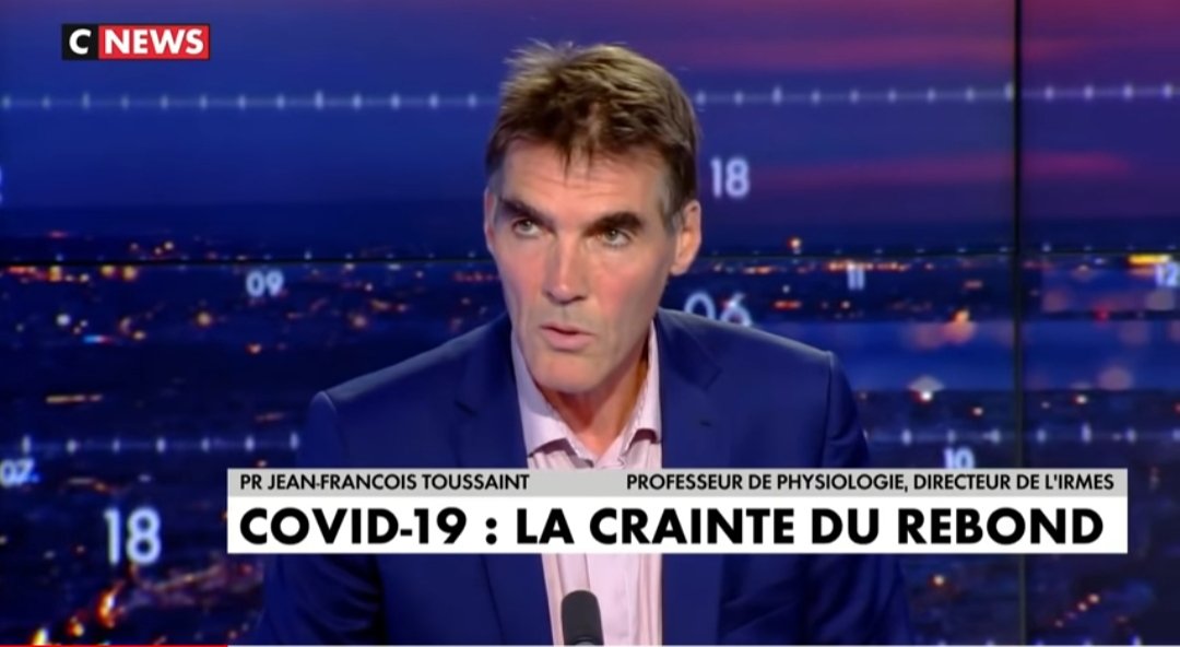 Thread sur la désinformation par la puissance des mots et par la manipulation des chiffres.Professeur Toussaint sur  @CNEWS le 18/08/2020.Vidéo YouTube de l'interview complète, 10 min :Partie 1/2