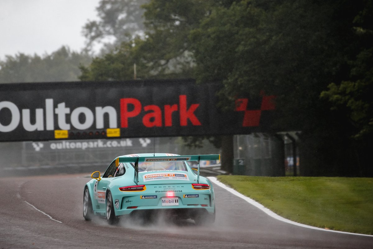 There's roughly 30mins until <a href="/PorscheRacesGB/">PorscheRacesGB</a> R2 at <a href="/Oulton_Park/">Oulton Park</a> but we're running a bit behind because of delays.

One thing is certain, and that's the weather. A lot of rain has meant the track will be damp! 🌧️

Watch it all on <a href="/itvmotorsport/">ITV Motorsport</a>!

#TeamConnectIt // <a href="/Brookspeed/">Brookspeed</a>