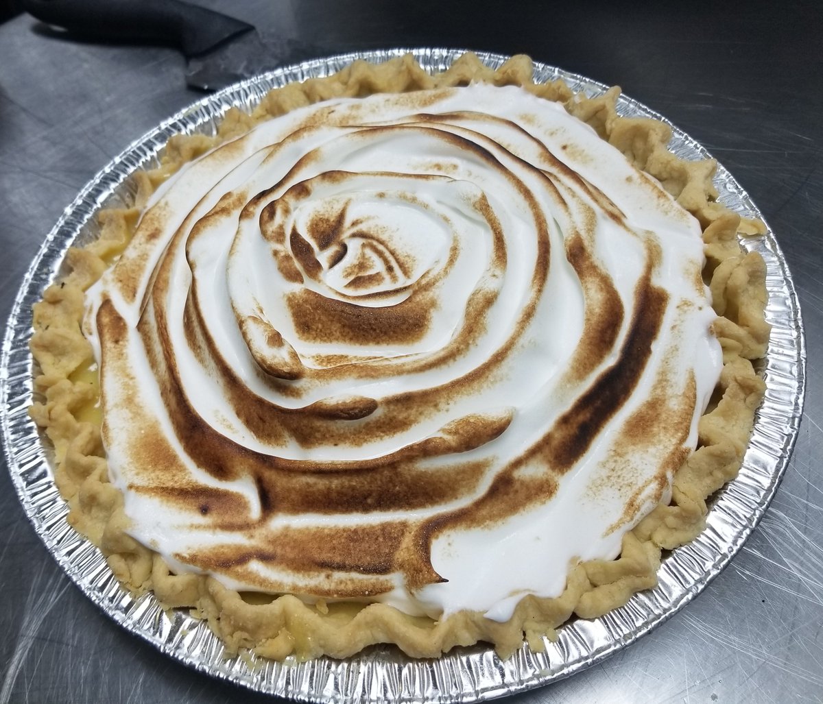 GreatEatsCafe's tweet photo. Lemon Meringue all day! 

#GreatEatsCafe
#Pie 
#Florida 
#dessert https://t.co/TybMlEBV8I