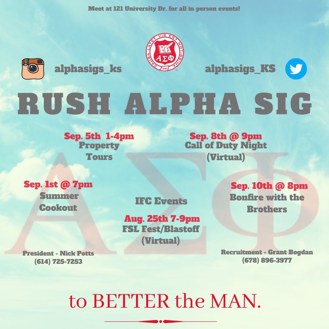 Alpha Sigma Phi ΗΣ tweet media