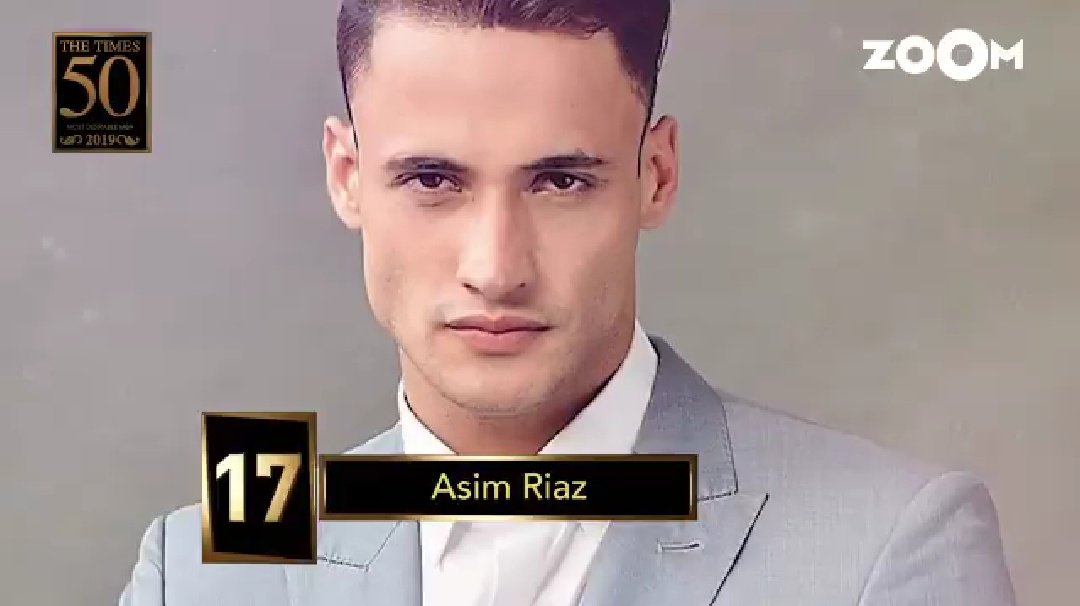 And the latest one.6. Topping the new entrants list and no17 overall at Times 50 most desirable men.Very very amazing.Shining Star Asim