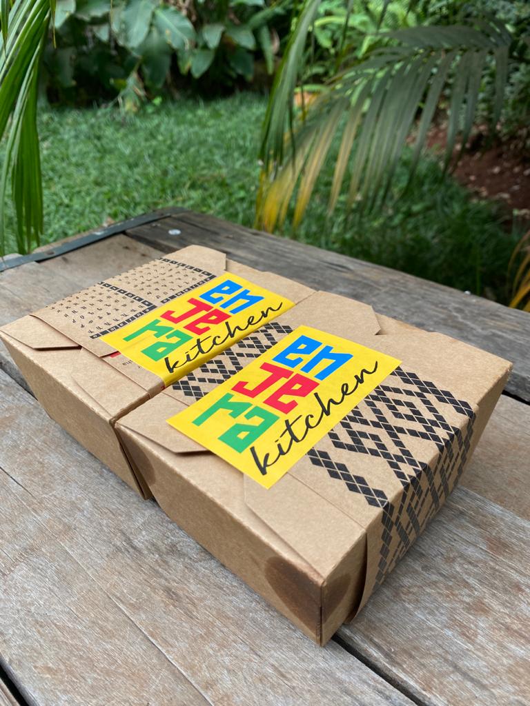 amayonde's tweet image. It's the cute packaging and absolutely delicious Vegan/Eritrian food for me 😋 Thanks for the Sunday blessings @enjera_kitchen @fatchapfood