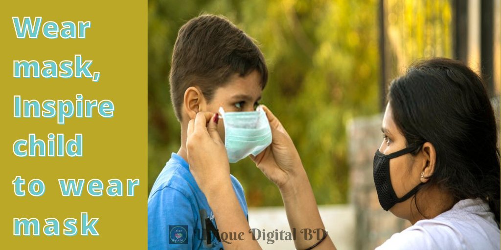 UniqueDigitalBD's tweet photo. Wear mask, Inspire child to wear mask
#UniqueDigitalBD, #SocialAwareness, #Corona https://t.co/nXUABFOAlv