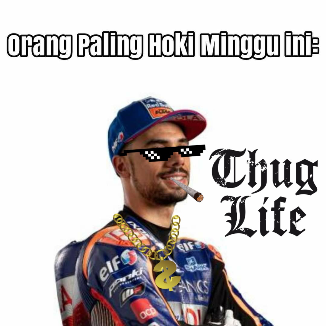 zakimustofaaa's tweet photo. Dari kemenangan Miguel Oliveira dapat ditarik kesimpulan... 
MotoGP lebih asik tanpa Marc Marquez https://t.co/AYOCyAsPoi