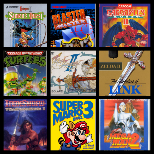 01) Top 9 NES games