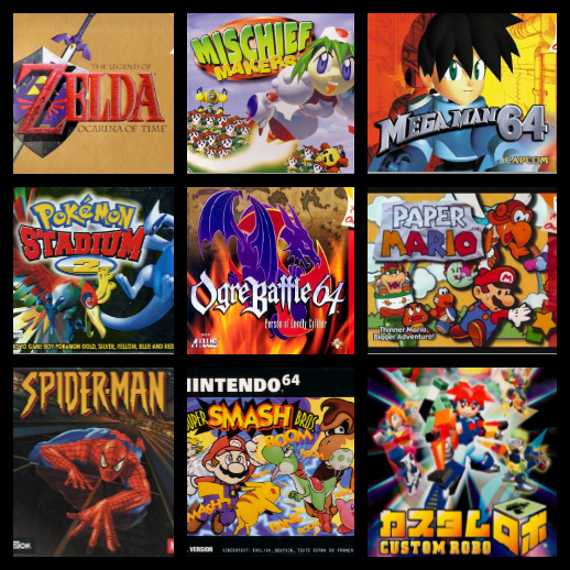 03) Top 9 N64 games