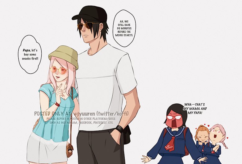 jyuuren's tweet photo. 🥗 saw her mama dating her papa.
#sasusaku #サスサク https://t.co/iGCPe7XvU2