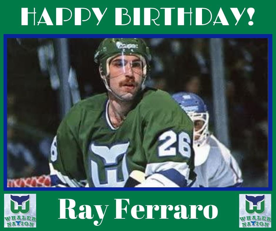 Happy Birthday Ray Ferraro: born: August 23, 1964 in Trail, British Columbia. 