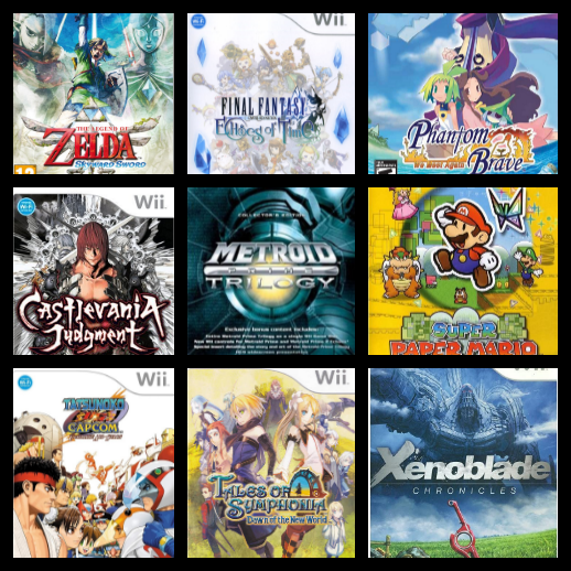 05) Top 9 Wii games