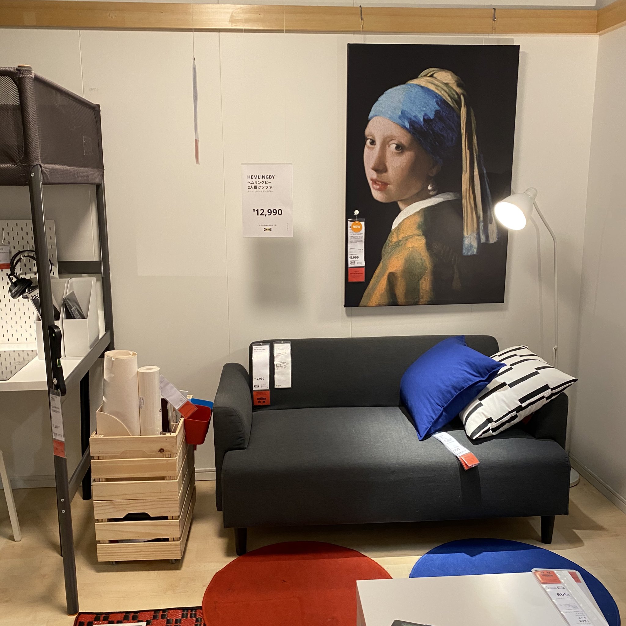 ikea 勢いづい 2人掛け ソファ GLOSTAD ikea 勢いづい 2人掛け ソファ GLOSTAD