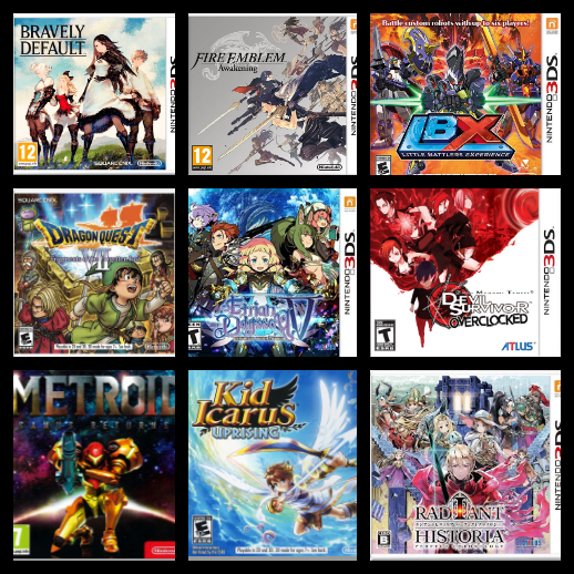 07) Top 9 3DS/2DS games