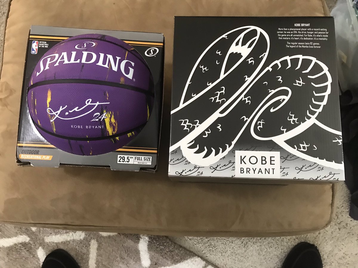 kobe bryant marble basketball