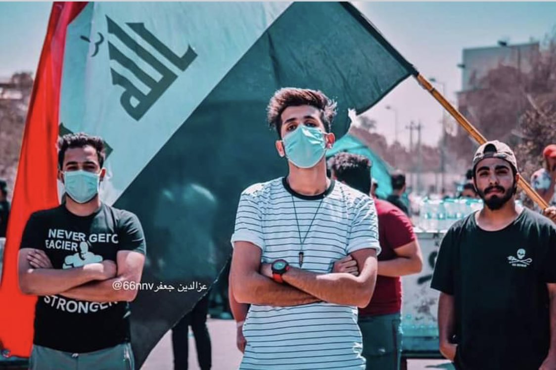 Mu_17tr's tweet photo. من #الانبار اجسادنا بعيدة عنكم لكن قلوبنا معكم .❤️
اذ تكمم افواه من طالب بحقه هناك 😞
 #يالكاظمي_وكفتك_للتراكمي https://t.co/3GuQeN81Jj