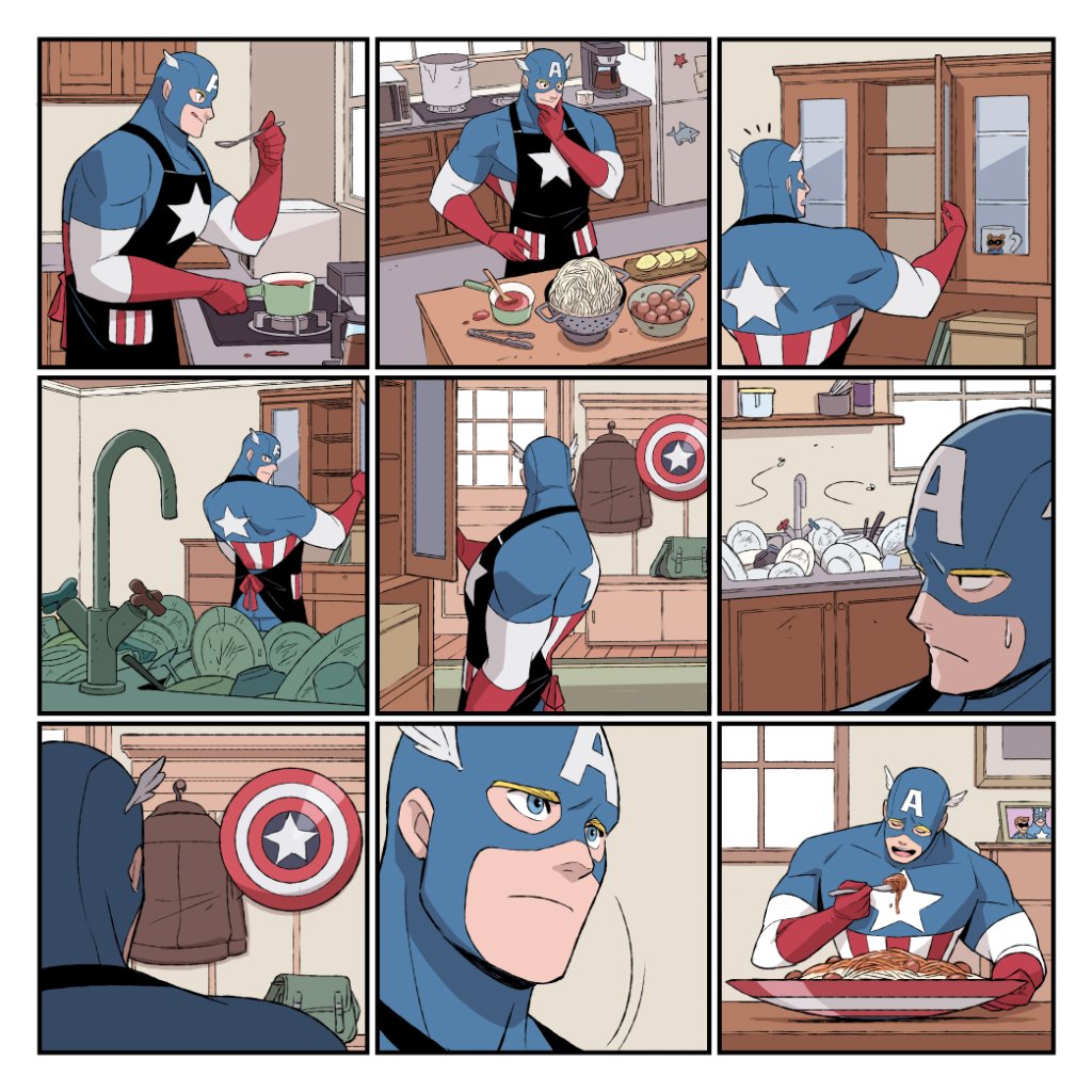 When all else fails... #HeroesAtHome

(📝: @ZebWells; 🎨: <a href="/Gurihiru/">グリヒル</a>)