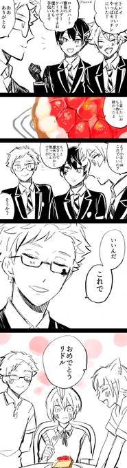 トレリド!誕生日おめでとうの話です? 