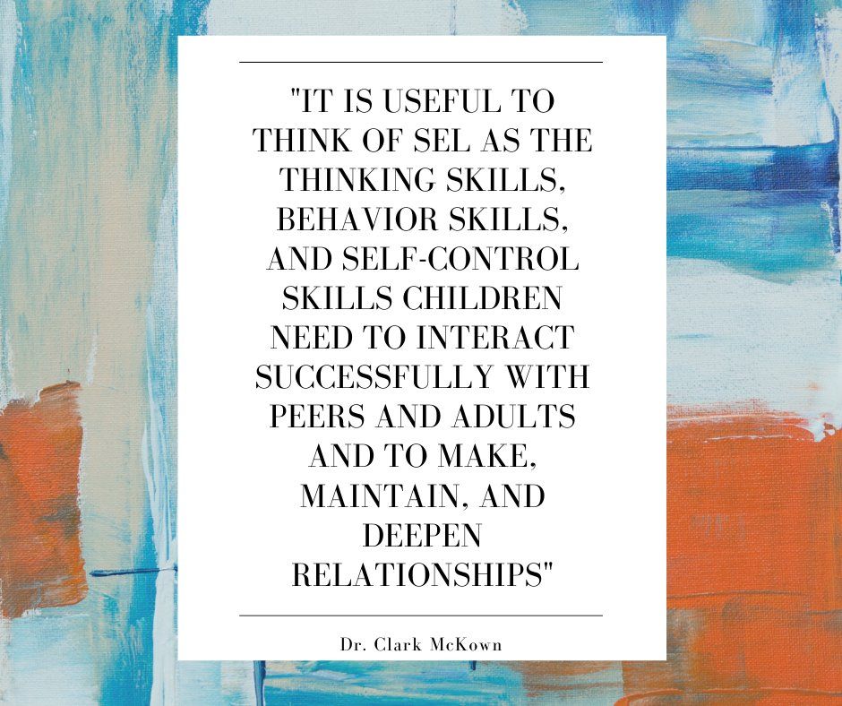 xsellabs's tweet photo. Social Emotional Learning Defined by Dr. Clark McKown #SEL #SELdefined #SELweb https://t.co/rU8h7Dwkir https://t.co/ReqptdkdGn